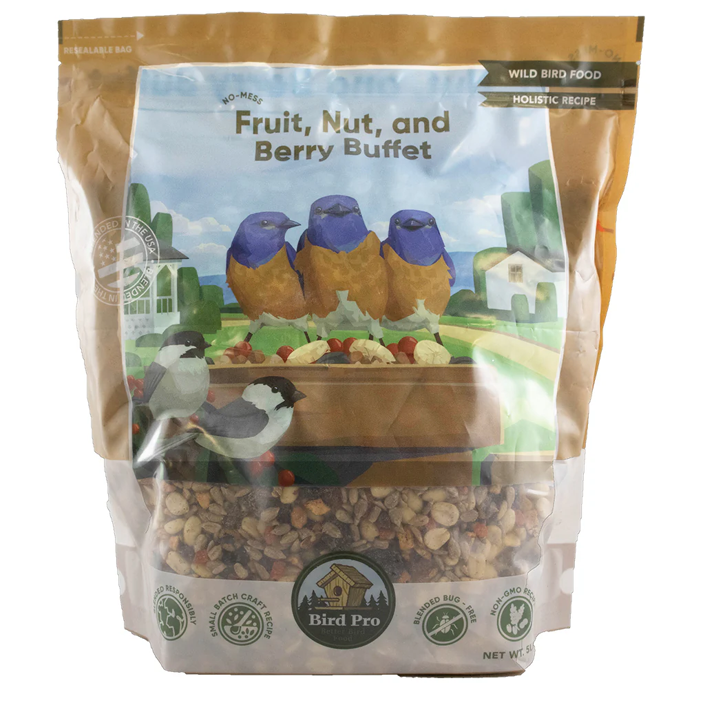 Bird Pro No Mess Fruit, Nut and Berry Buffet (18 lb)