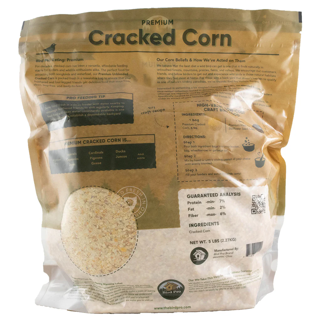 Bird Pro Premium Cracked Corn (5 lb) - Image 2
