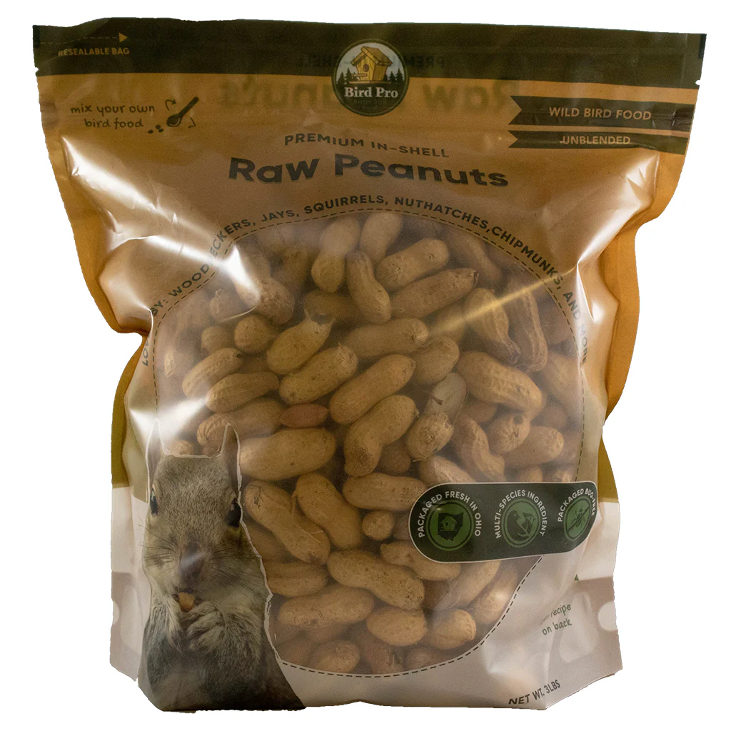 Bird Pro Premium Raw Peanuts In-Shell (3 lb)