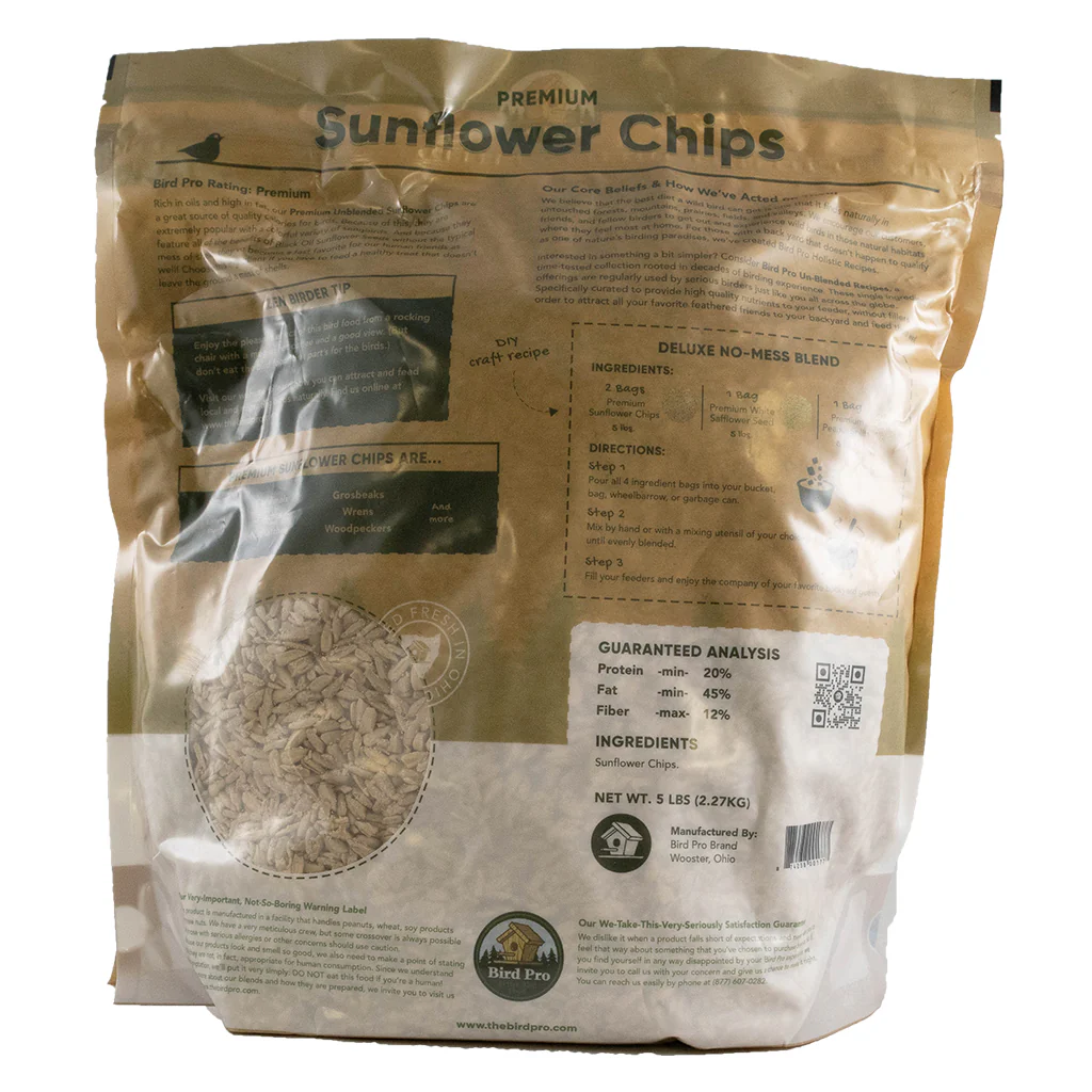 Bird Pro Premium Sunflower Chips (20 lb) - Image 2