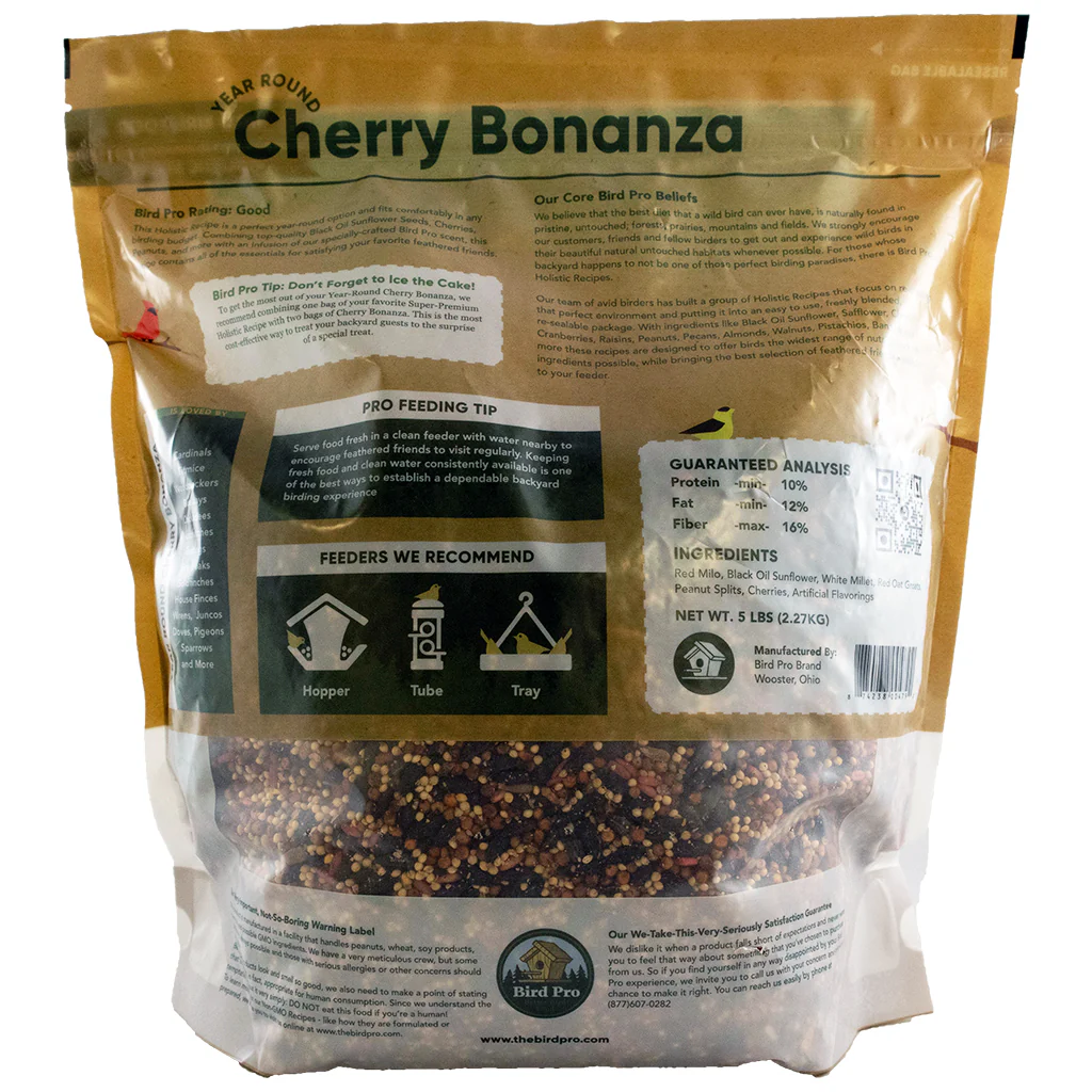 Bird Pro Year Round Cherry Bonanza (5 lb) - Image 2