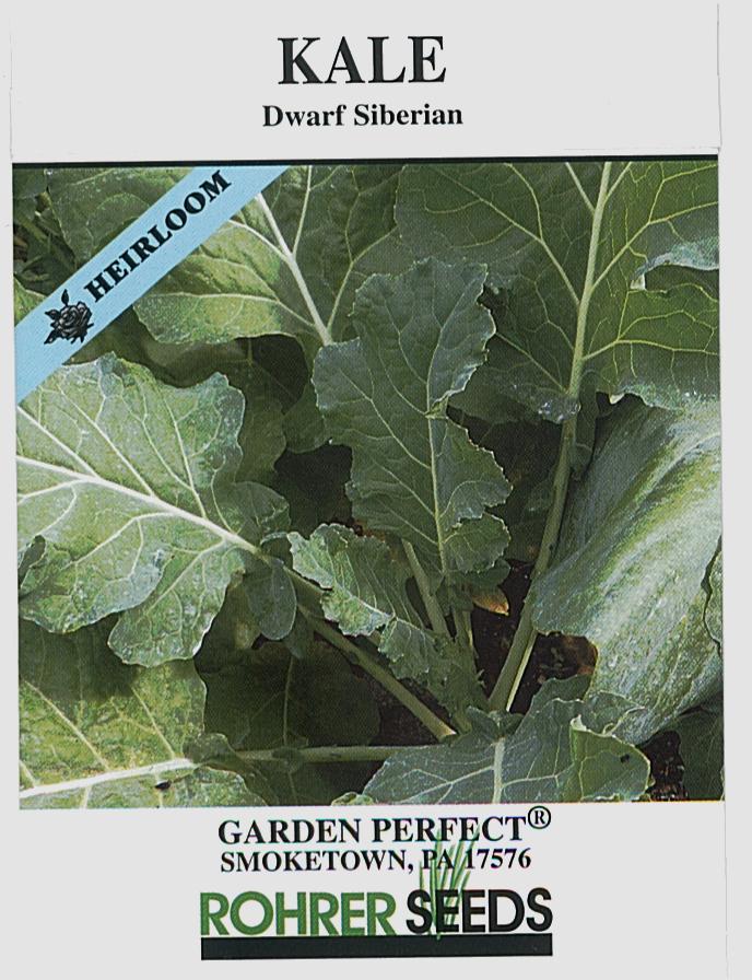 Dwarf Siberian Improved Kale Seeds