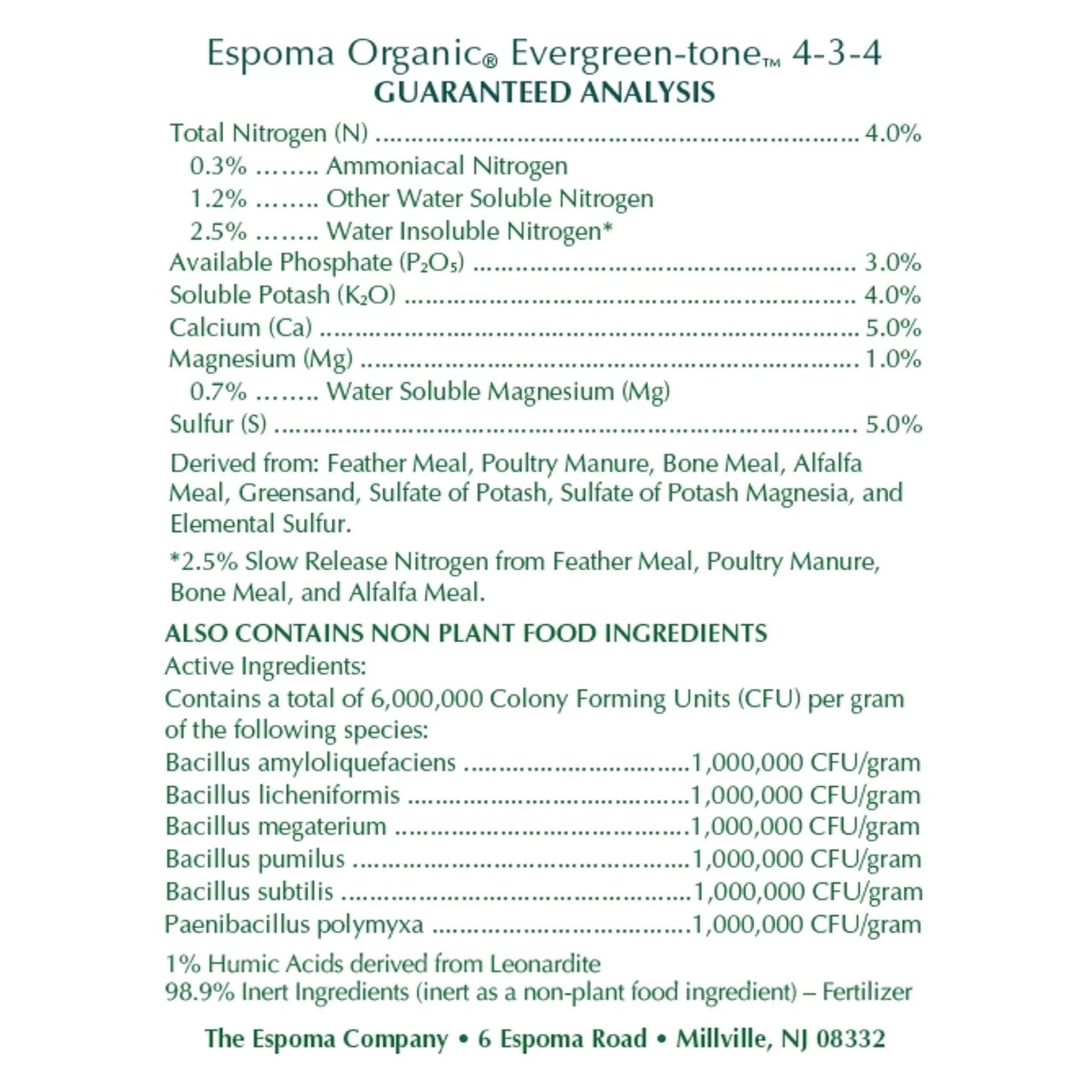Espoma Evergreen-Tone (8 Lb) - Image 3