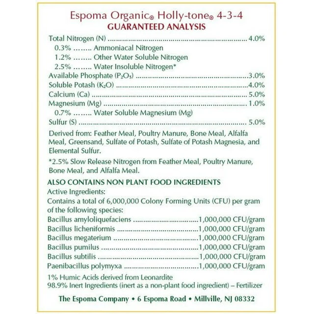 Espoma Holly-Tone (8 Lb) - Image 3