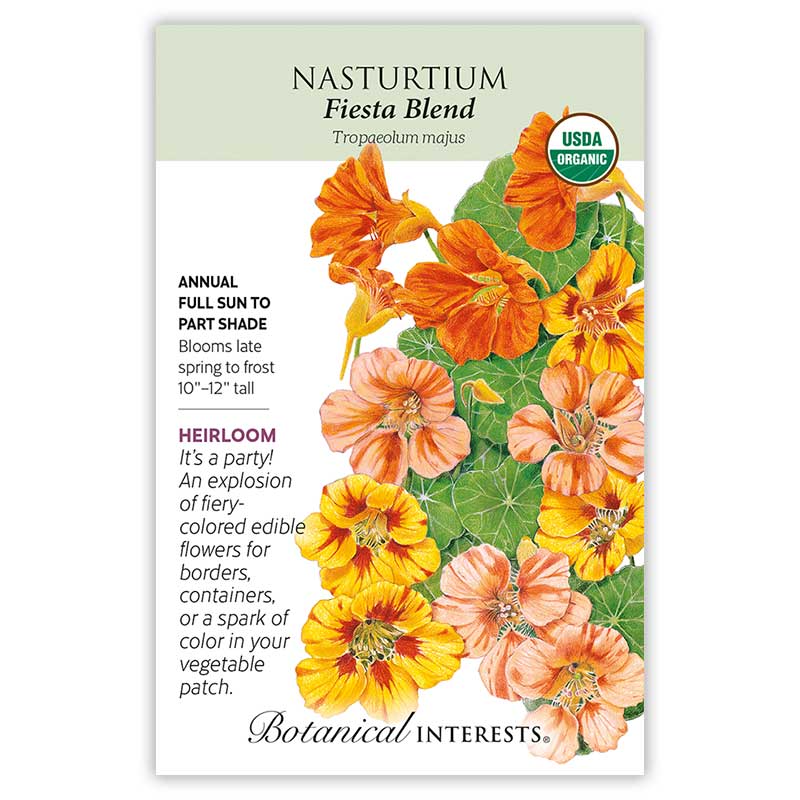 Fiesta Blend Nasturtium