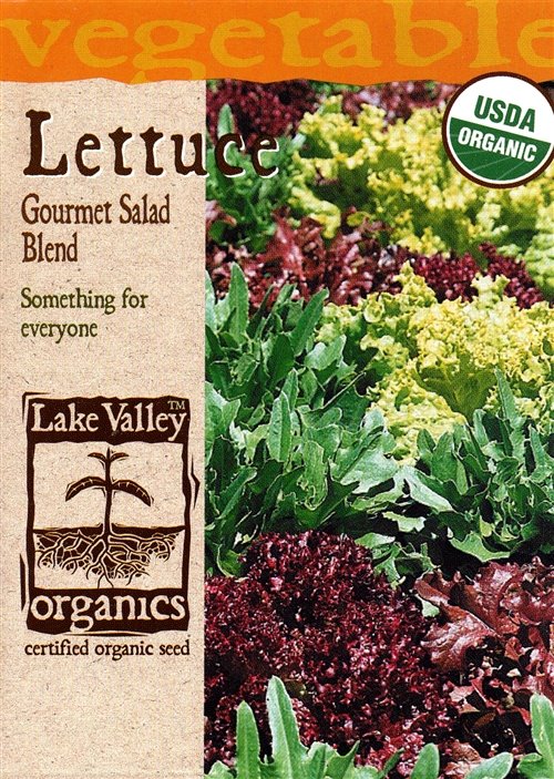 Organic Gourmet Salad Blend Lettuce