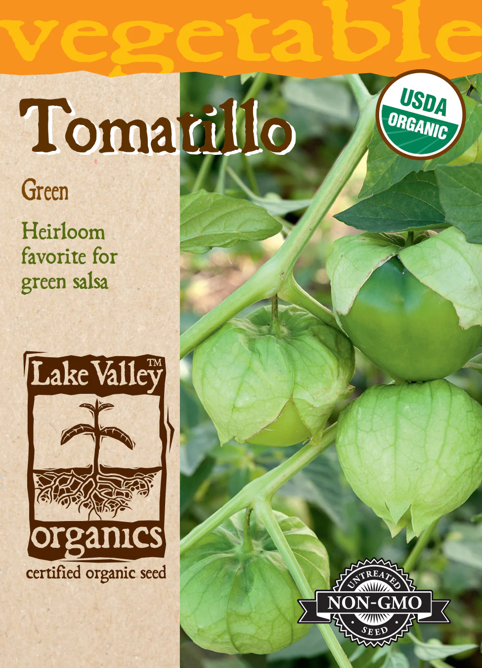 Organic Green Tomatillo