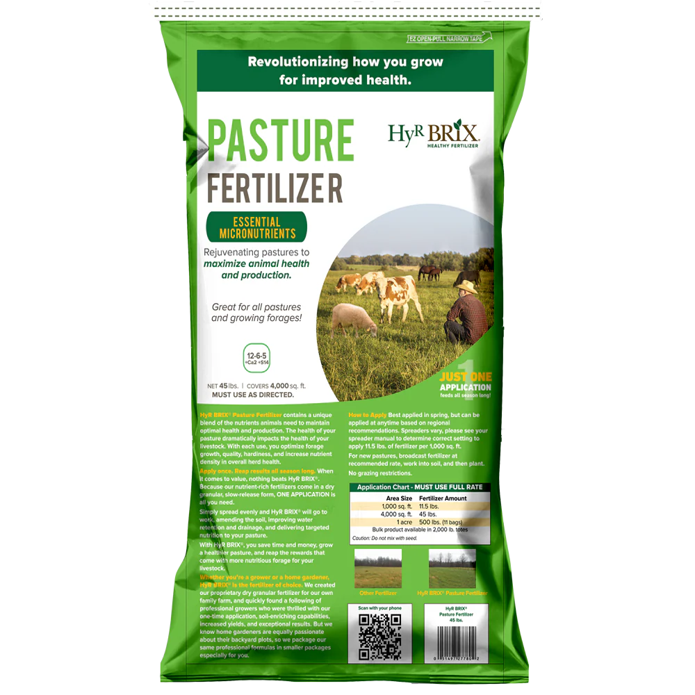 Hyr Brix Pasture Fertilizer (45 Lb.)