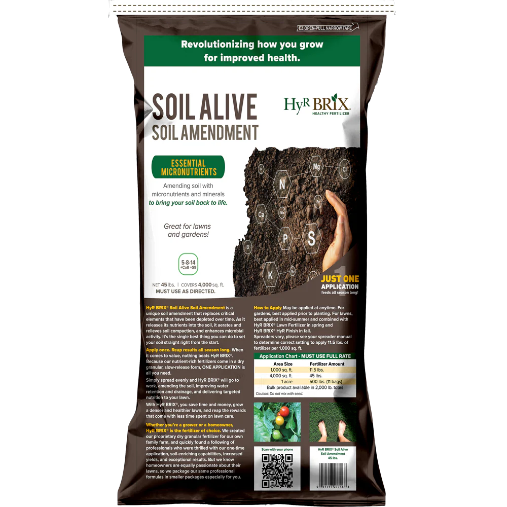 Hyr Soil Alive Soil Amendment 5-8-14 (50 Lb)