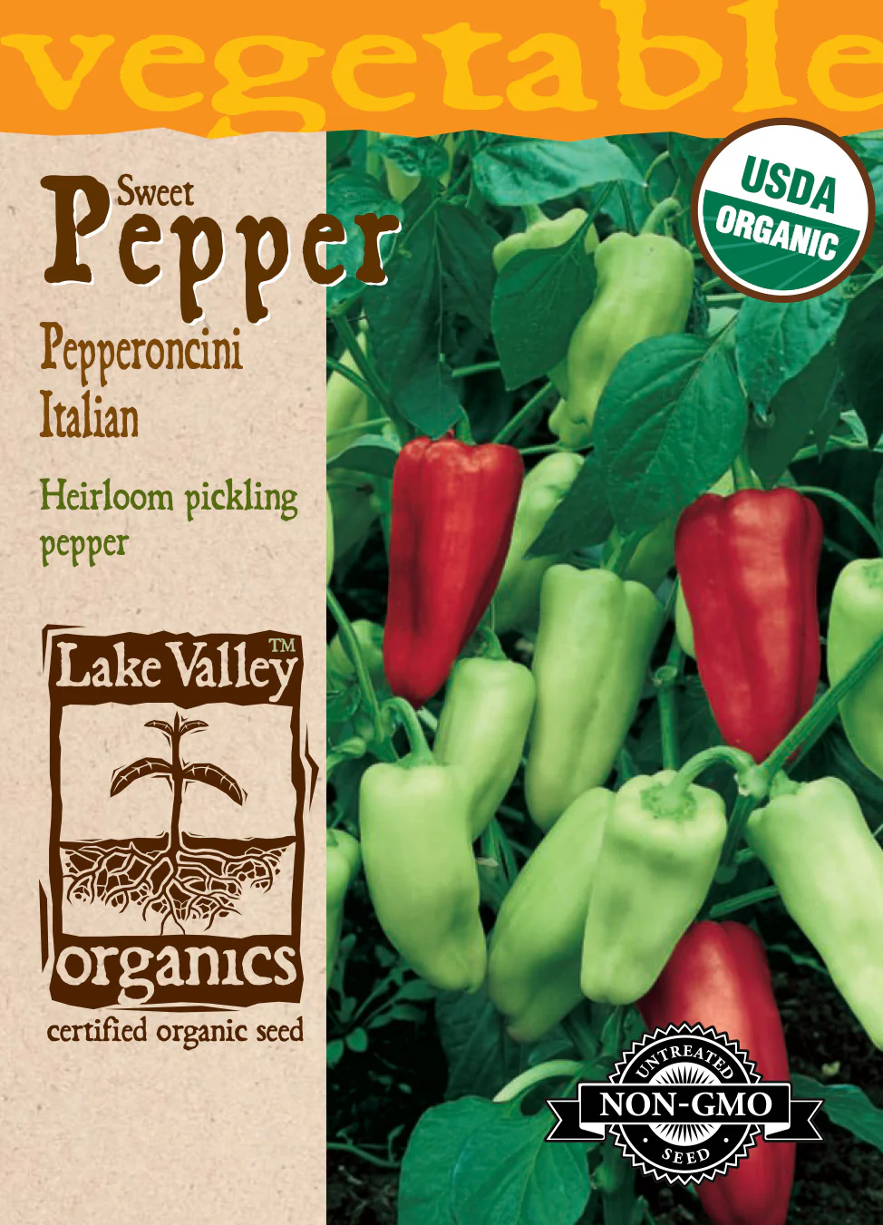 Organic Italian Pepperoncini Sweet Pepper