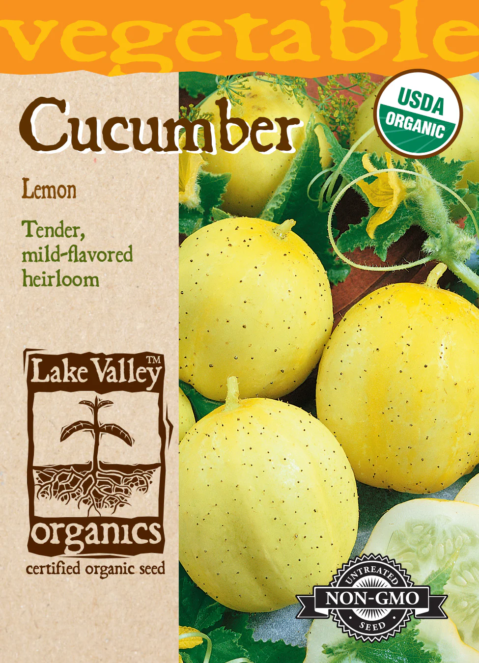 Organic Lemon Cucumber