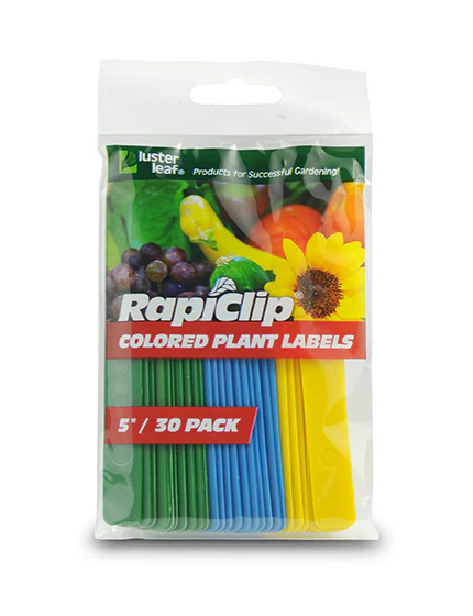 Luster Leaf 5" Colored Plant Labels (30/Pk)