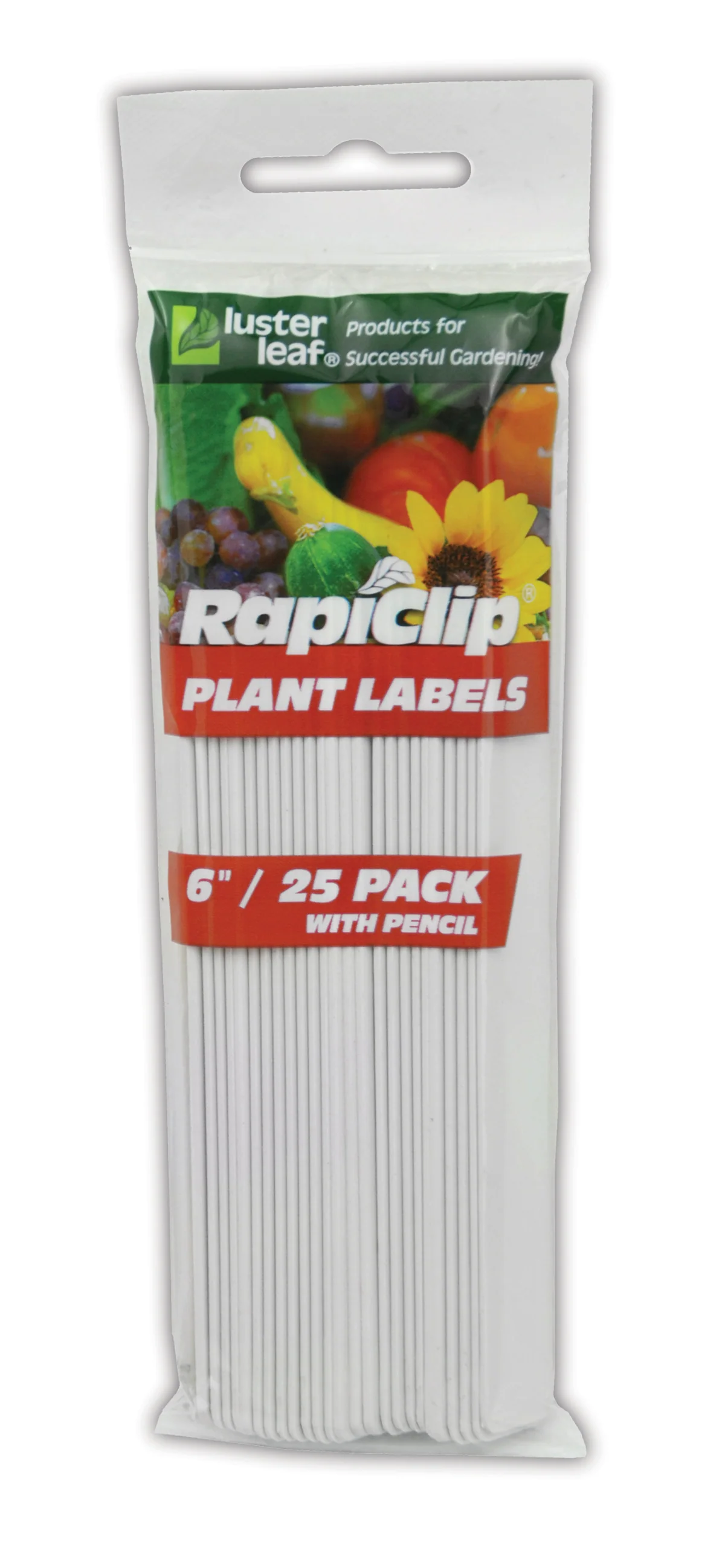 6" Plant Labels W/Pencil (25/Pack)