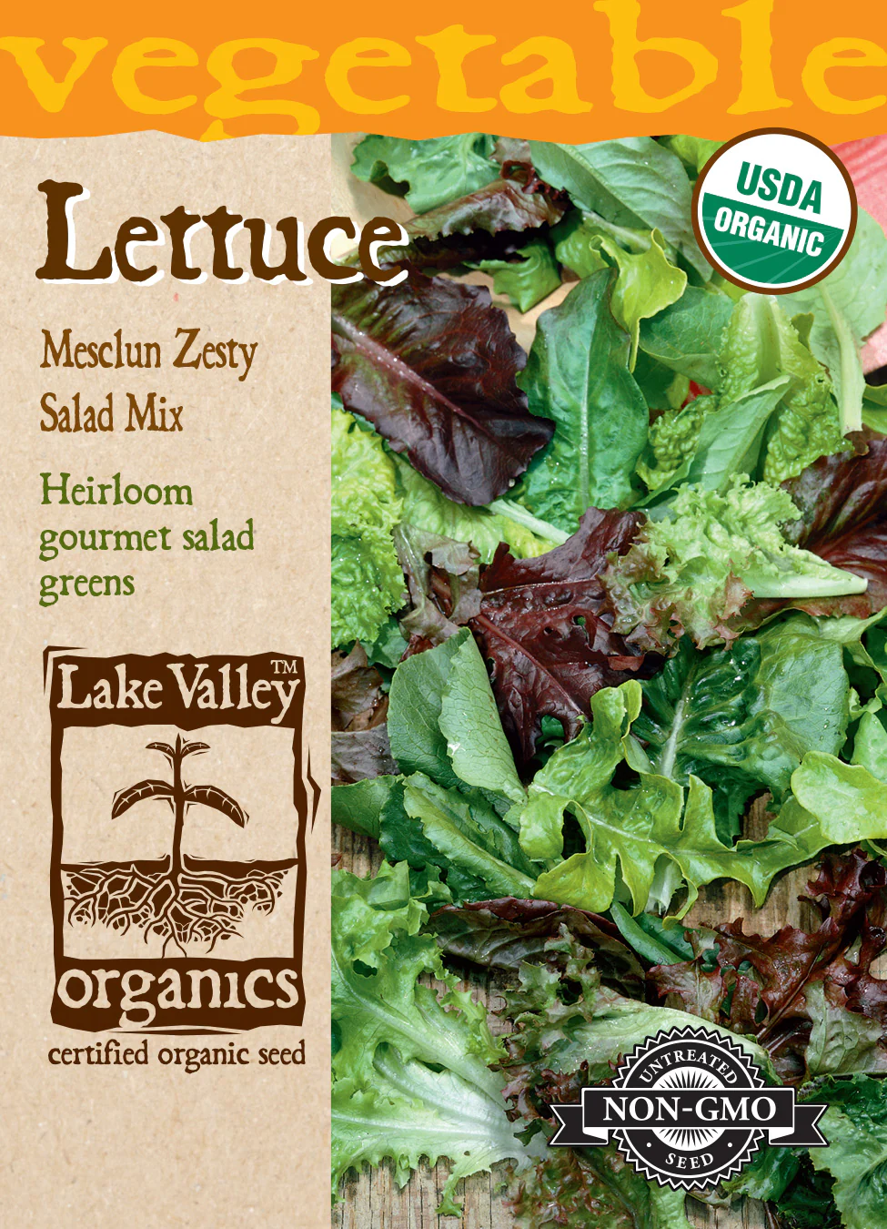 Organic Mesclun Zesty Salad Mix