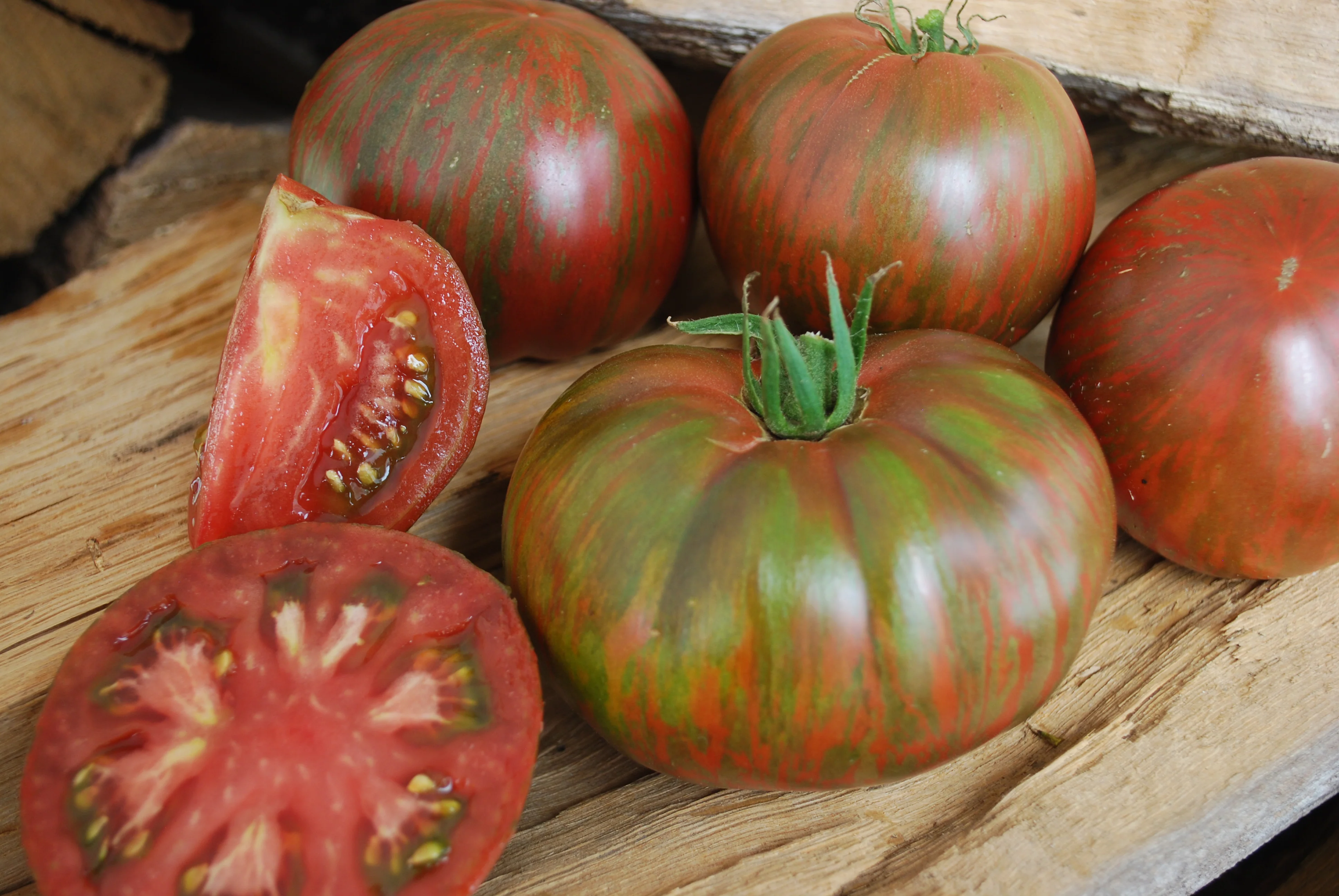 Pink Berkeley Tie Dye Tomato Seeds