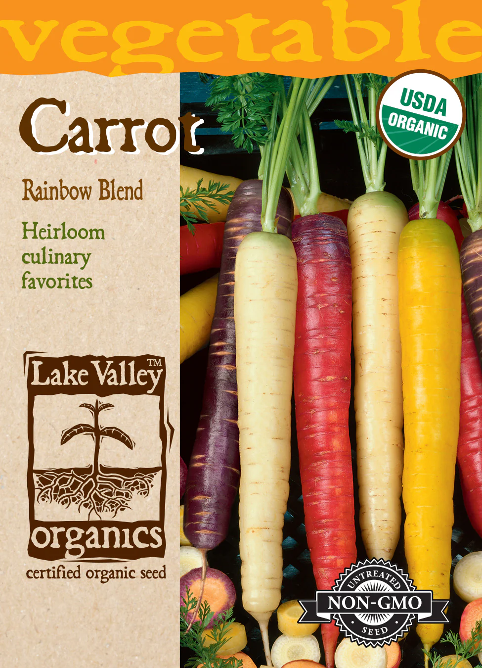 Organic Rainbow Blend Carrot