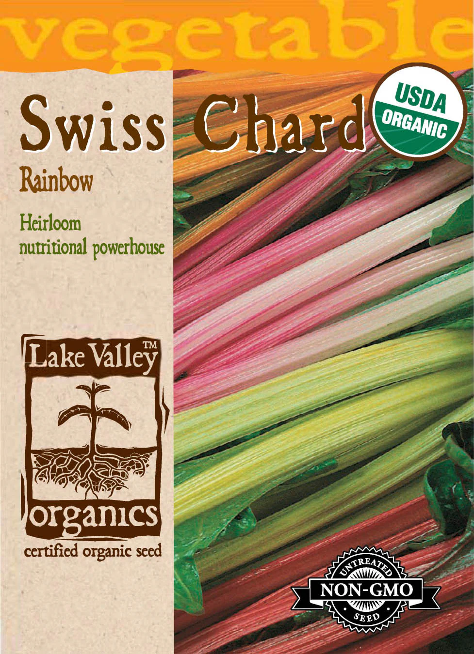 Organic Rainbow Swiss Chard