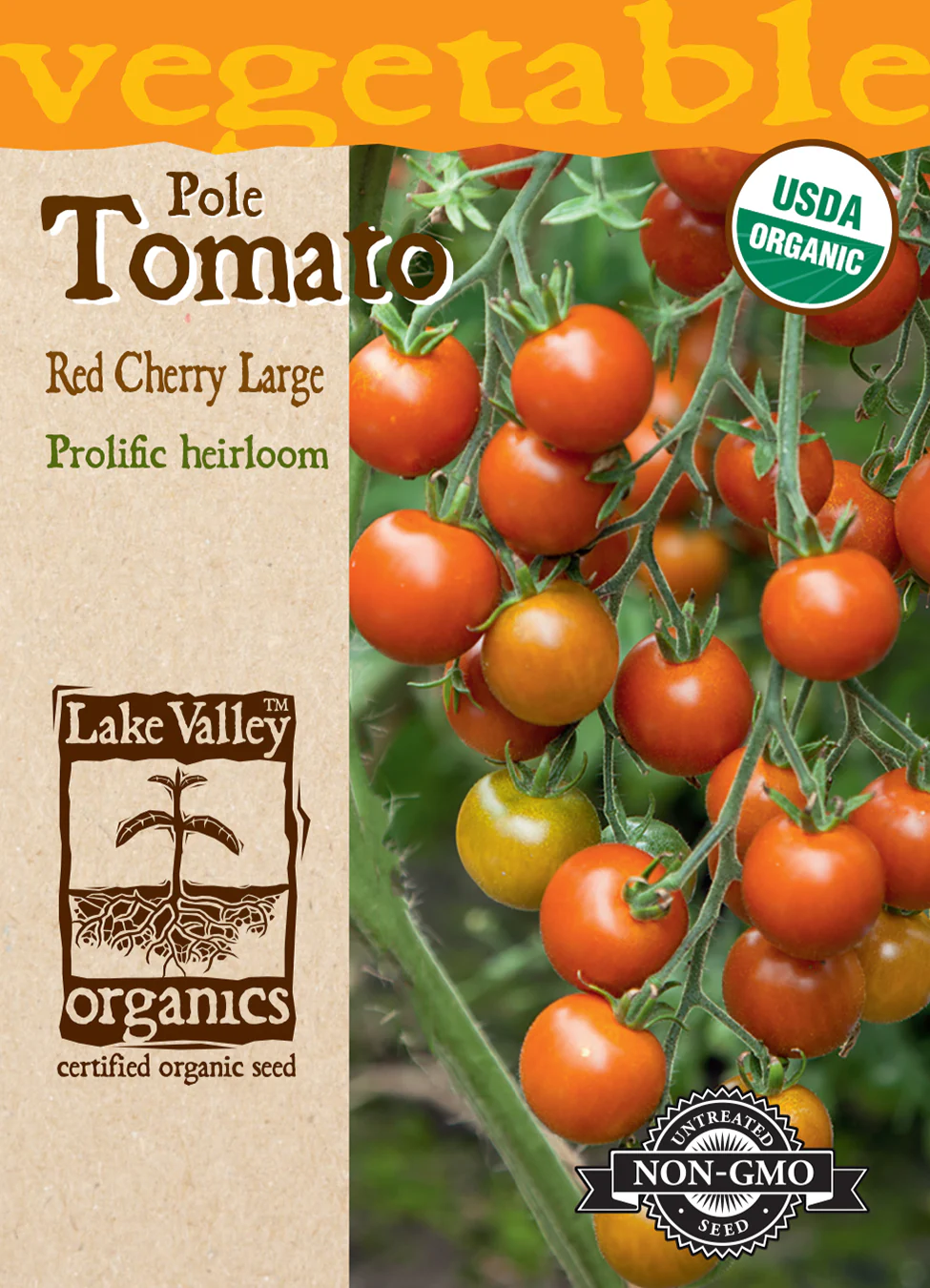 Organic Large Red Cherry Tomato