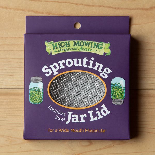 Sprout Jar Lid - Stainless Steel