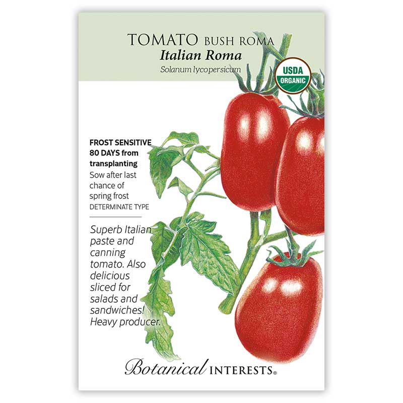 Italian Roma Bush Tomato