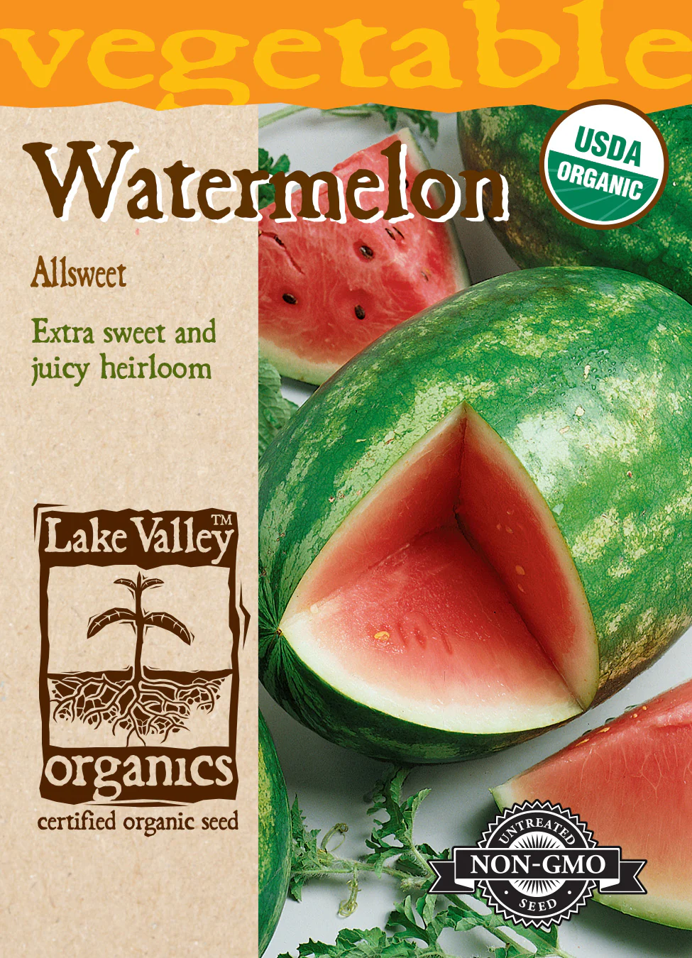 Organic Allsweet Watermelon