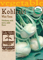 Organic White Vienna Kohlrabi